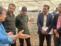 بازدید دکتر صادقیان مشاور فرماندار از مرکز تحقیقات ملی آبزیان آب‌های شور