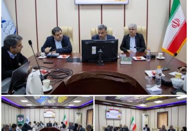 جلسه هماهنگی برگزاری همزمان همایش میگو و نمایشگاه شیلاتی در بوشهر