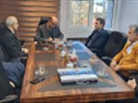 دیدار صمیمانه با سرپرست اداره کل شیلات استان گیلان