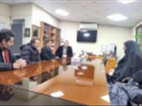 برگزاری نشست مشترک با مدیریت  مرکز آموزش و پژوهش های توسعه و آینده نگری سازمان مدیریت و برنامه ریزی گیلان