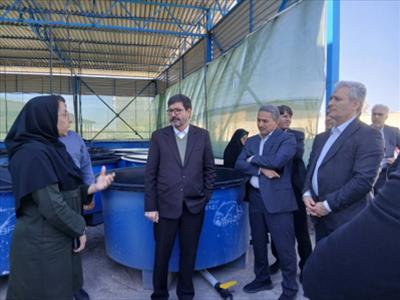 بازدید معاونان و مدیران سازمان اداری و استخدامی کشور از ایستگاه تحقیقاتی بندرلنگه