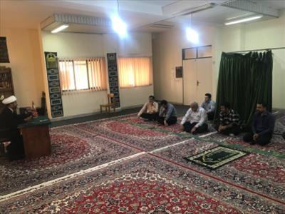 برگزاری مراسم به مناسبت ایام شهادت بانوی بزرگ اسلام، حضرت فاطمه زهرا (س)در پژوهشکده اکولوژی خلیج فارس و دریای عمان