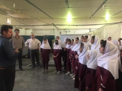 بازدید علمی دانش‌آموزان دبستان دخترانه مهدیه از پژوهشکده اکولوژی خلیج فارس و دریای عمان