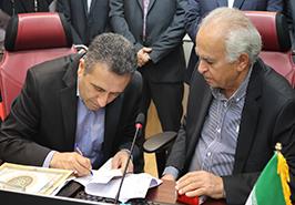 انعقاد قرارداد پژوهشی میان انستیتو تحقیقات بین‌المللی ماهیان خاویاری و بخش خصوصی