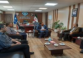 جلسه با مدیرکل دامپزشکی استان گلستان