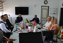 برگزاری نشست مشترک انستیتو تحقیقات بین‌المللی ماهیان خاویاری و هلدینگ ۲۱ بیضا