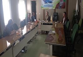 جلسه مشترک با اداره کل دامپزشکی استان گلستان