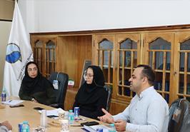 بازدید مدیر مالی و مدیر طرح و برنامه مؤسسه از پژوهشکده اکولوژی خلیج فارس و دریای عمان