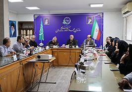 بازدید رئیس امور اداری و پشتیبانی مؤسسه تحقیقات علوم شیلاتی کشور از پژوهشکده اکولوژی دریای خزر