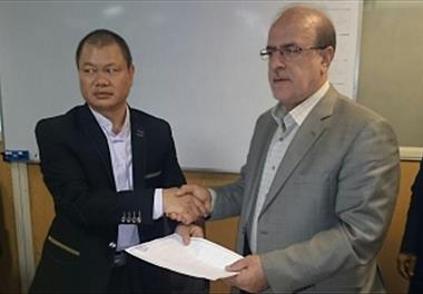 امضاء تفاهم نامه و قرارداد موسسه با شرکت شیلاتی مروارید چابهار