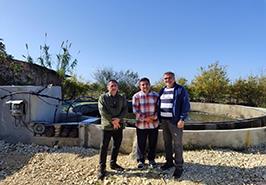 بازدید از سیستم بازچرخ آب در مزرعه پرورش ماهی شهرستان بهشهر