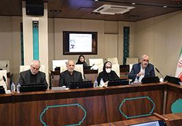 سخنرانی قائم مقام موسسه تحقیقات علوم شیلاتی کشور در فرهنگستان علوم