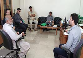 جلسه در مرکز تحقیقات شیلاتی آبهای دور_ چابهار