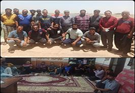 برگزاری روز مزرعه در سایت پرورش میگوی حله بوشهر