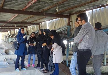 بازدید دانشجویان از مرکز تحقیقات ماهیان سردآبی یاسوج