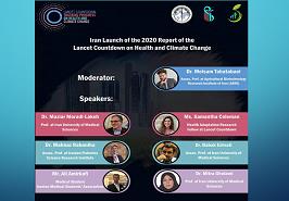 برگزاری وبینار خبری- تحلیلی گزارش سال 2020 اثرات تغییر اقلیمی بر سلامت در ایران